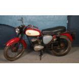 A 1963 BSA Bantam D7 175cc Motorcycle for recommissioning. 36,932 recorded miles. Reg: NNW 153A,