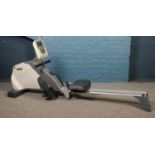 A Tunturi R25 rowing machine.