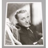 Bing Crosby, autographed monochrome photograph (24cm x 20cm) No provenance