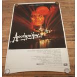 'Apocalypse Now' an original film poster, starring Marlon Brando and Robert Duvall 151cm x 102cm.