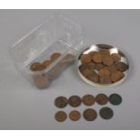 A good selection of GB one pennies dating from 1861 to 1939.