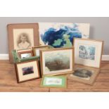 A quantity of framed prints & pictures.