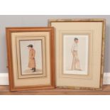 Two framed prints after vanity fair Spy. To include 'Lord Harris Kent' & one other.