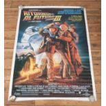 A 1990 original Italian Back to the Future (Retorno al Futuro) film poster (138cm x 100cm).