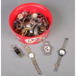 A quantity of wristwatches. To include Lorus, Citron, Reflex etc