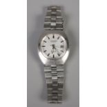 A Citizen automatic gents stainless steel wrist watch.