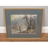 Robert Leslie Howey (1900-81); a pastel scene of the Lake District. Signed bottom right (28.5cm x