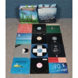 Two large bags of dance and electronic single records, to include Alice Deejay, Daft Punk, Madison