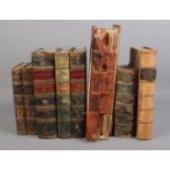 A collection of Eight Antique Books, to include 1846 edition of Daubignes Reformation Vol 1 & 2,