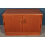 A teak G-Plan side cabinet. (81cm x 53cm)