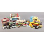 A collection of mainly diecast vehicles. To include boxed examples, along with loose corgi and