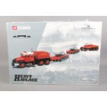 A boxed Corgi limited Edition 'Heavy Haulage' die cast truck set. 31013. Scammell Contractor x 2,