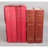 Four volumes of Winston Churchill 'A History of English Speaking People' and two volumes of