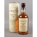 A bottle of 'The Balvenie' 10 years Founder reserve. 70cl, full, sealed, boxed.