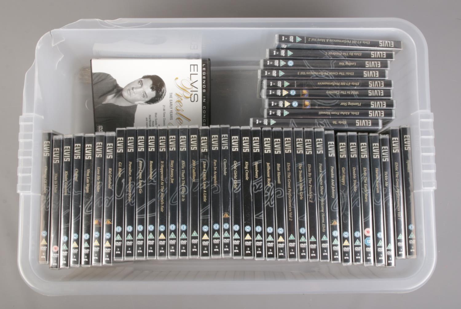 Elvis Presley; a 44 DeAgostini film collection. All in original polythene wrappers.