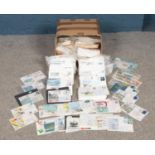A large box containing an assortment of mostly RAF first day covers (over 1000), to include many