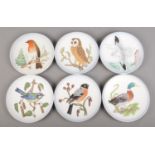 A collection of six Goebel 'Wildlife' display plates, editions 1-6. To include Robin, Mallard and