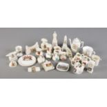 A collection of crested china. Includes Shelley, Corona, Carlton etc.