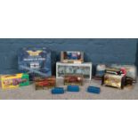 A collection of boxed Corgi die cast vehicles. To include Corgi Military Air Power Hercules C1K