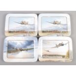 A set of four collectors plates for The Bradford Exchange in the 'A Land Fit for Heroes' series: