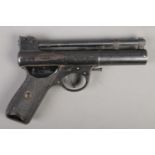 A Webley Mark 1 air pistol. Cocks and fires.