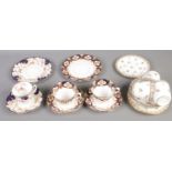 A quantity of Royal Albert & Aynsley ceramic's. To include cups/saucers, plates.