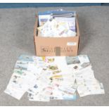 A large box containing a vast amount of mainly RAF first day covers, with signed and limited edition