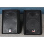 A pair of Wharfedale Pro Speakers. To include EVP-X12PM Active Monitor and Wharfedale EVP-X12M Slave