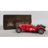 An Asahi Collection die cast vehicle. No 8801, 1/24 scale Mercedes Benz SSKL, 1929.