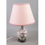 A cloisonnÃ© table lamp. (27cm)