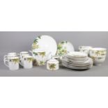 A collection of 'Star by Julienmacdonald' dinner wares. 'Kimono flower' To include teapot, mugs,