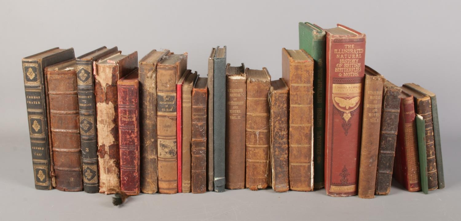 A large collection of antique books, to include Eighteenth Century, gardening and nature examples. - Bild 2 aus 2
