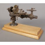 A German watchmaker's lathe, by Lorch Schmidt & Co.