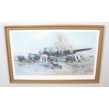 David Shepherd - a signed Limited Edition colour print (265/850), 'Winter of '43, Somewhere in
