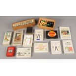 A quantity of vintage games, to include dominoes, chess, 'Askim' and examples from the Dainty