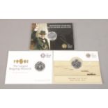 The Royal Mint: Three Â£20 fine silver coins depicting Winston Churchill (2015), 'The Longest