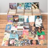 Four large boxes of assorted vinyl records, to include UB40, Lionel Richie, Rod Stewart, Art