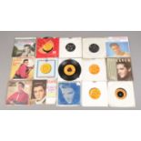 A collection of 16 Elvis single vinyl records, to include Australia issue of 'Such a Night',