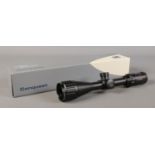 Carl Zeiss: A Sports Optics Conquest 3-9X40AOMC telescopic sight, with box and accessories. 32cm