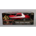 A boxed ERTL American Muscle 1:18 scale Starsky and Hutch Ford Grand Torino, item 36685.