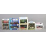 A collection of Corgi and Lledo die-cast vehicles, to include Last of the Summer Wine 1:43 scale (