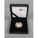A Royal Mint 2011 Mary Rose two pound silver proof coin. Boxed with certificate of authenticity.