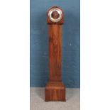 A 1930's Perivale granddaughter clock Series 379. Dimensions 139cm (H) x 30.5cm (W) x 19cm (D).