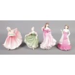 Four Royal Doulton ladies. Including 'Take Me Home' HN3662 and 'Secret Thoughts' HN2382, etc. One