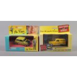 Two boxed Corgi die-cast vehicles; Only Fools and Horses Reliant Regal Super Van III (05201) and
