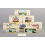 A collection of seven Corgi Classic - 'Public Transport for Corgi' To include: 97875 Bristol K