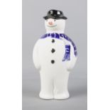 An Anita Harris Snowman figure signed on base.