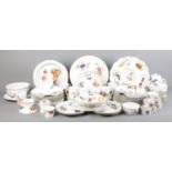 A substantial collection of Royal Worcester dinnerwares, mainly in the Evesham pattern. To include