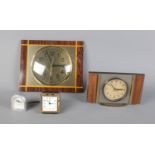 Four Clocks of various type.