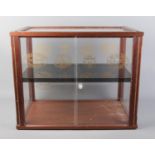 A Joseph Samuel & Son Ltd perspex and wooden cased cigar storage case.